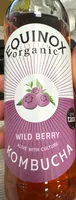 Organic kombucha wild berry