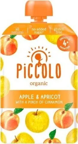 Piccolo Organic Apple & Apricot 4 Months+