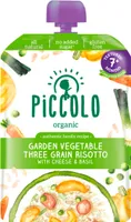 Organic Garden Vegetables Three Grain Risotto