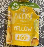 Fruit and Veg smoothie yellow