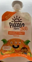 Organic Squeezy Fruit Tropical