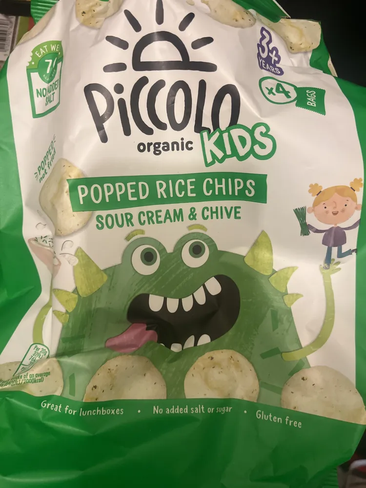 Popped Rice Chips