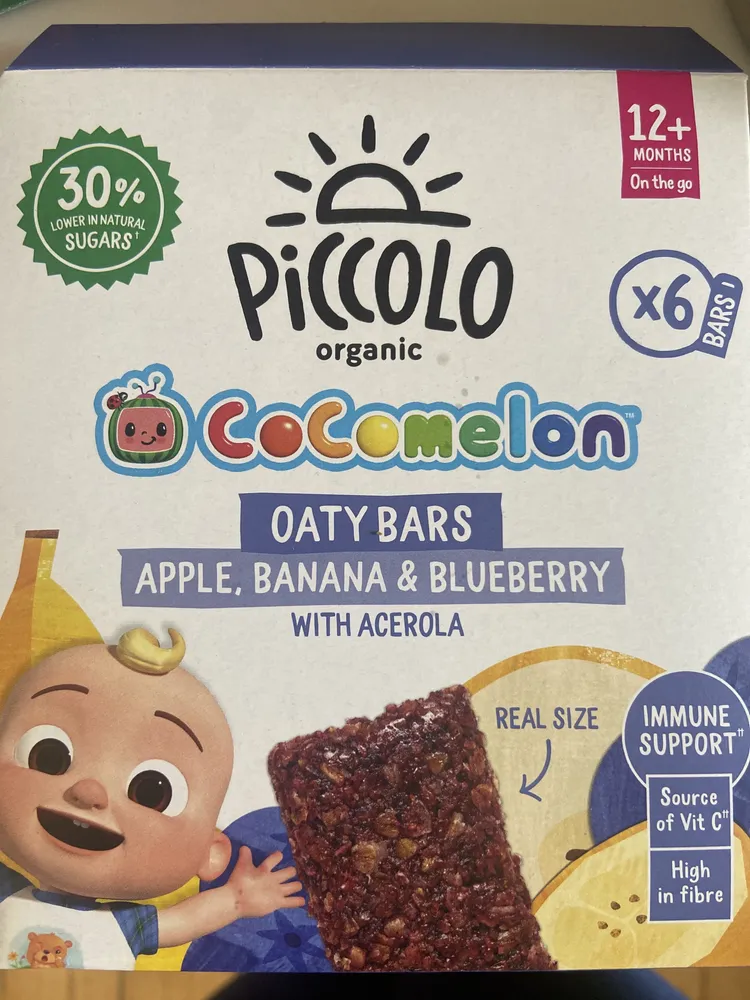 Oaty Bars Apple, Banana & Blueberry with Acerola