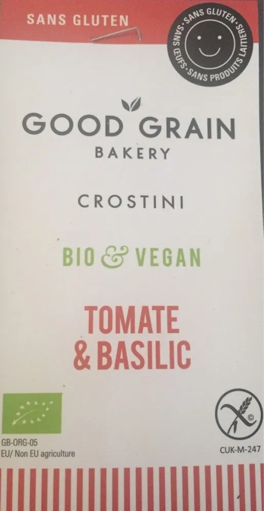 Good grain Bakery tomate & basilic