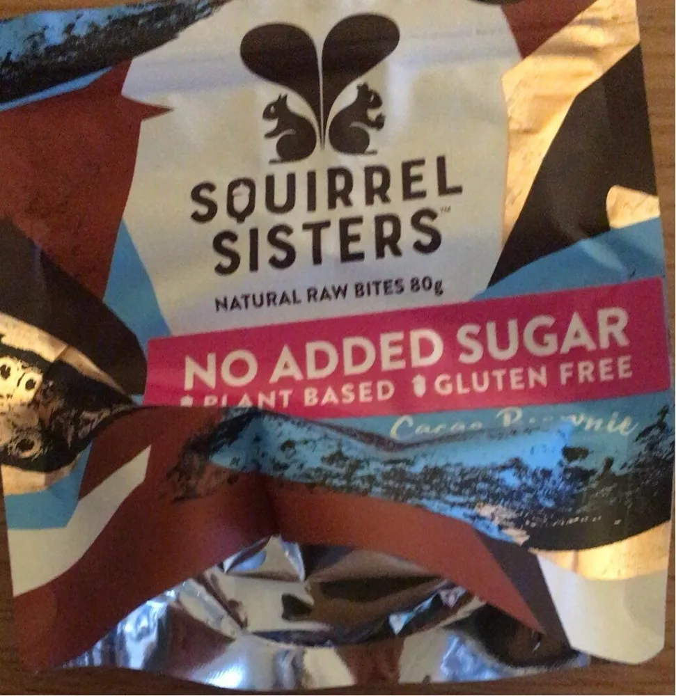 Squirrel Sisters Cacao Brownie bites