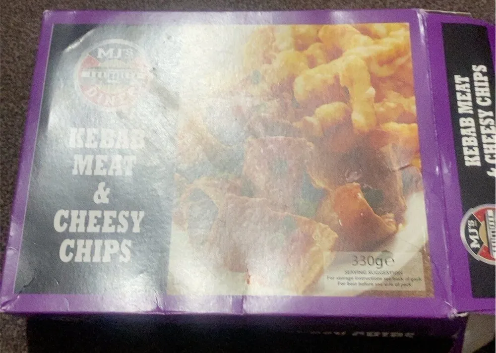 Kebab Meat & Cheesey Chips