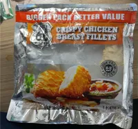 Crispy chicken fillets