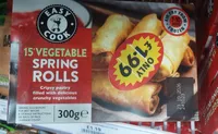 15 vegetable spring rolls pm199