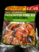 Salt & Pepper Pork Ribs & Chips