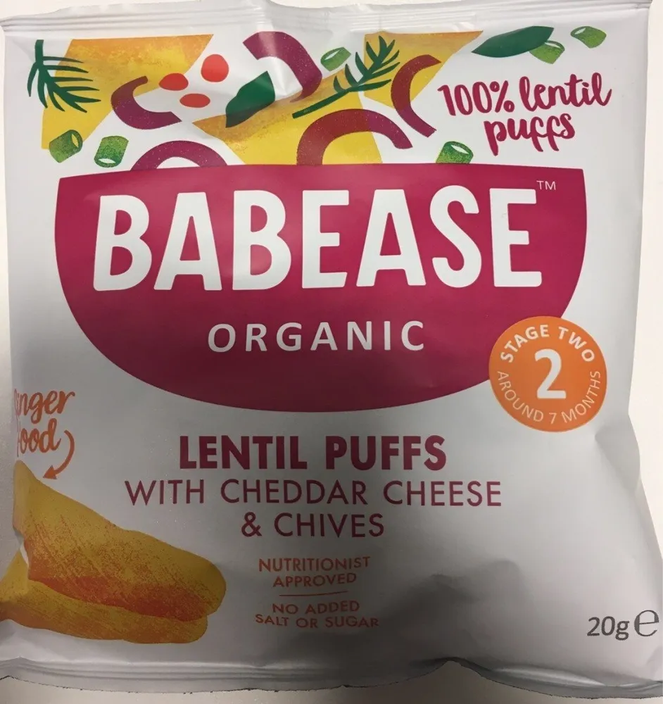 Lentil puffs babease
