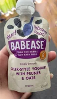 Greek-style yoghurt with prunes & oats