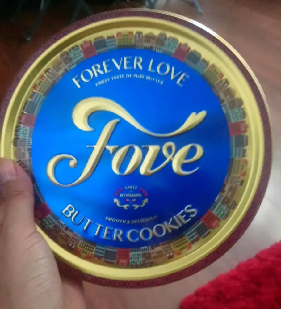 Fove butter cookies