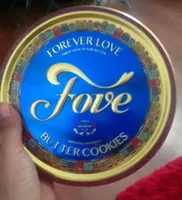 Fove butter cookies