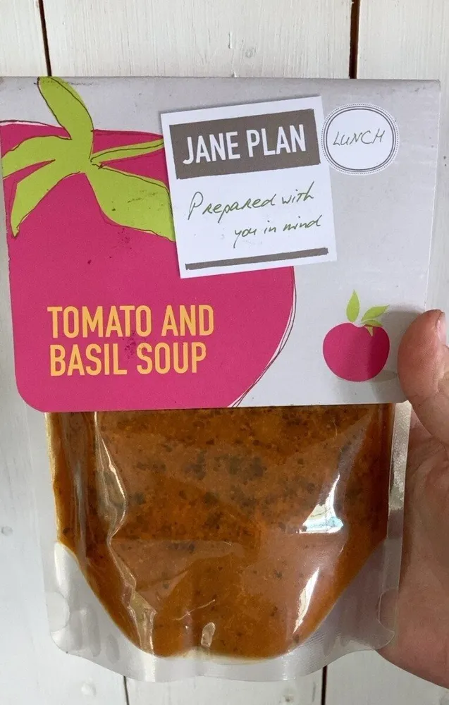 Tomato and basil soup