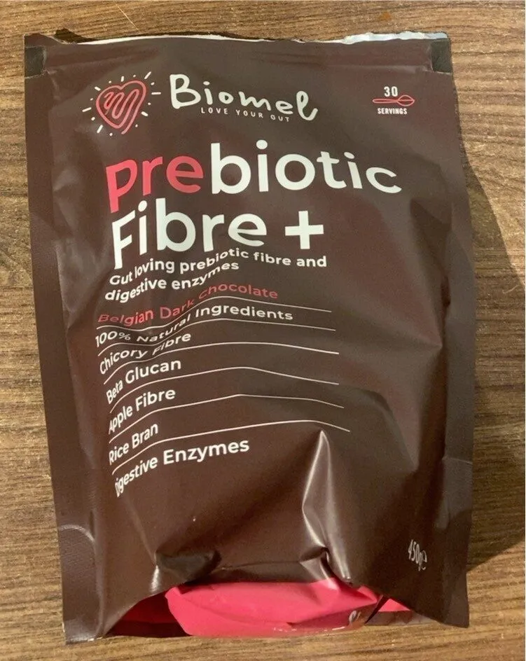 Prebiotic Fibre Belgian dark chocolate