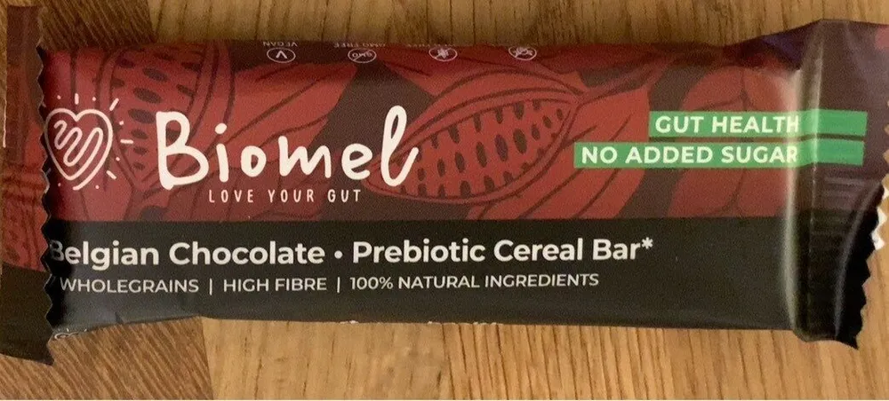 Prebiotic cereal bar