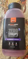 Zero syrups blueberry flavour