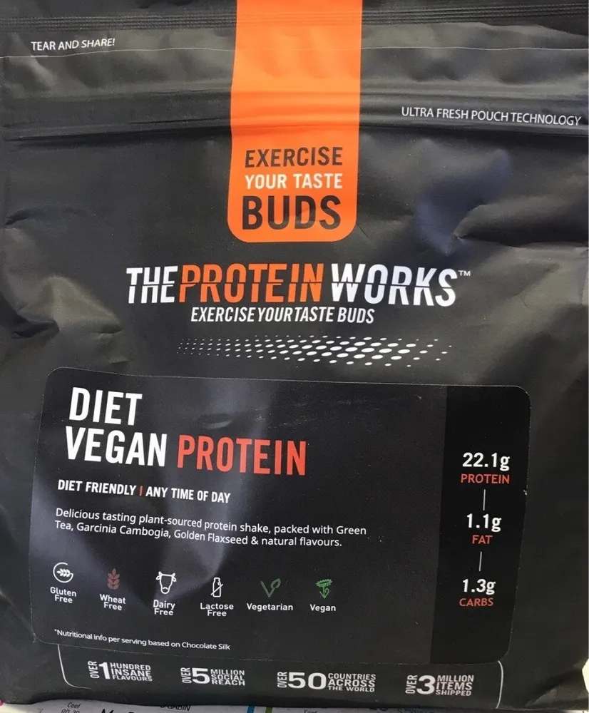 Diet vegan protein
