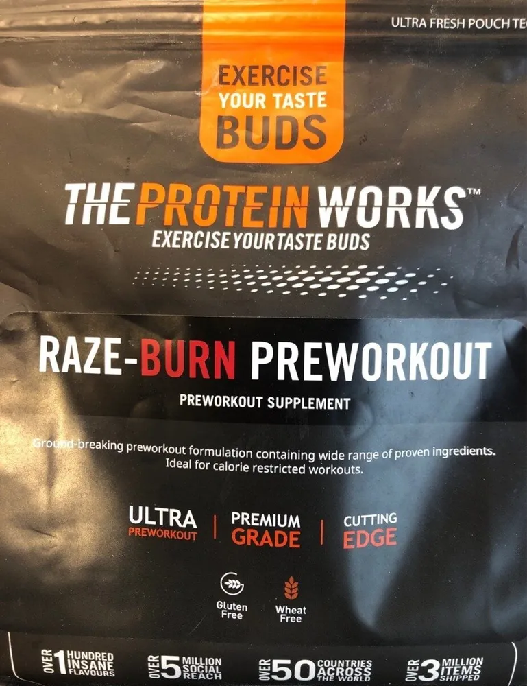 Raze burn preworkout