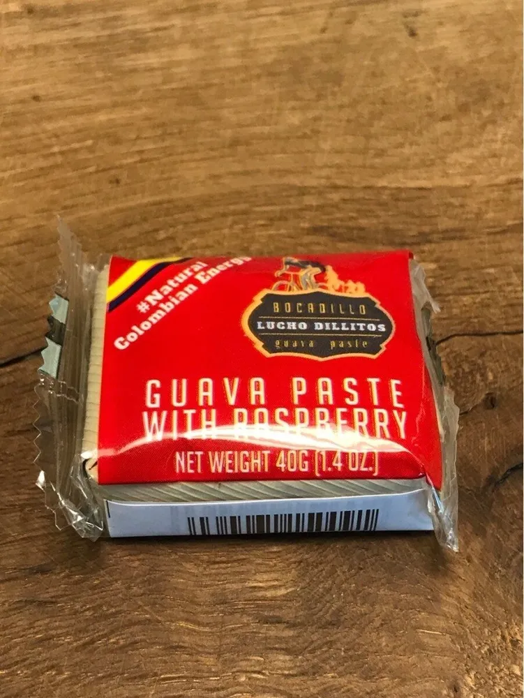 Guava paste with rasberry