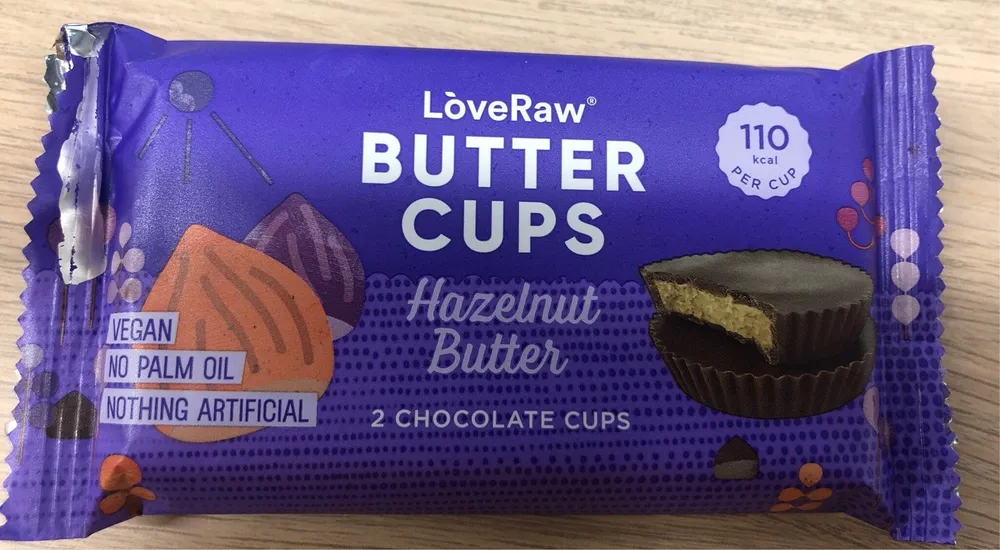Butter Cups Hazelnut Butter