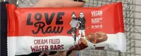 Love Raw cre&m filled wafer bars