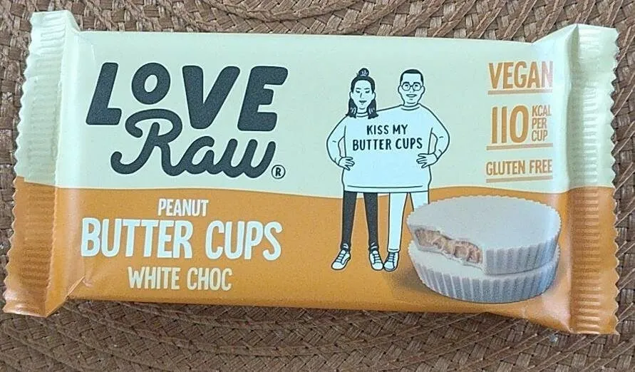 Peanut butter cups white choc