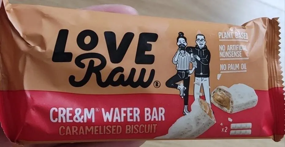 Cream Wafer Bar - Caramelised Biscuit