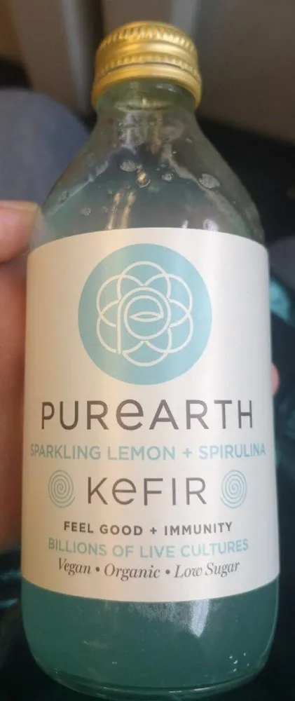 Pure Earth - Sparkling Lemon & Spirulina