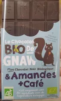 Le chocolat de gnaw amande café