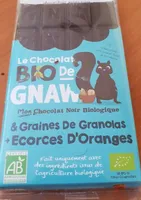 Chocolat noir & ecorces de granolas