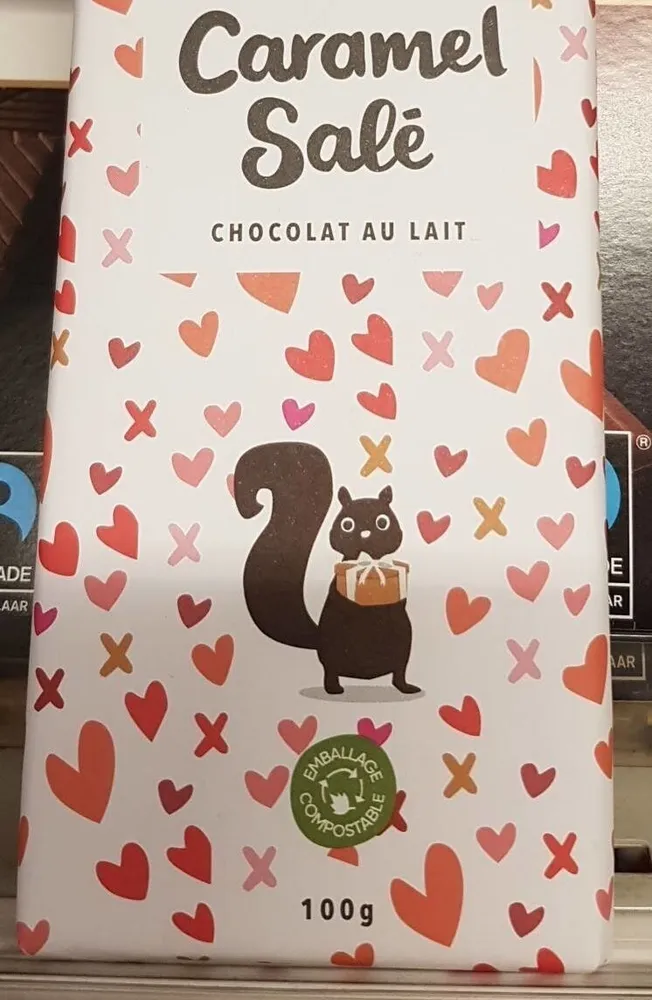 Caramel salé chocolat au lait