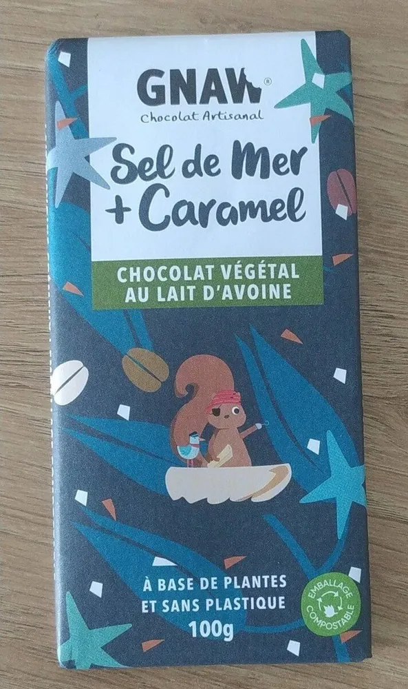 Chocolat végétal au lait d'avoine