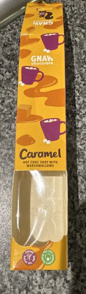 Caramel Hot Chocolate Shot With Marshmallows