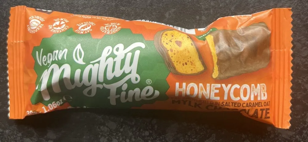 Honeycomb Bar Smothered In Salted Caramel Oat Mylk Chocolate