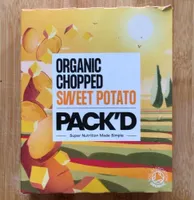 Oge ORGANIC CHOPPED SWEET POTATO PACK'D Super Nutr