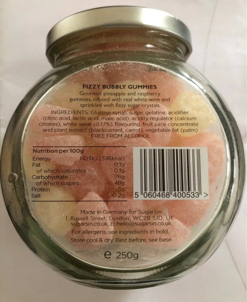 Fizzy Bubbly Gummies