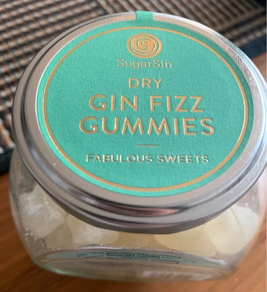 Dry Gin Fizz Gummies
