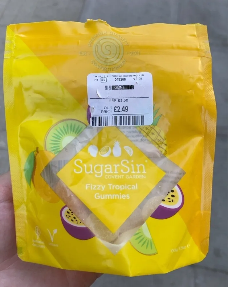 Fizzy Tropical Gummies