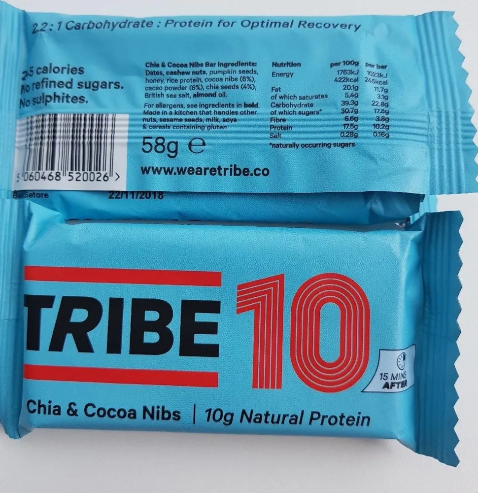 Protein Bar Chia & Cocoa nibs