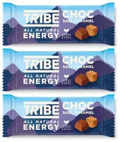 TRIBE Choc Salt Caramel Natural Energy Bars