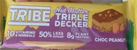 Choc Peanut Nut Butter Triple Decker