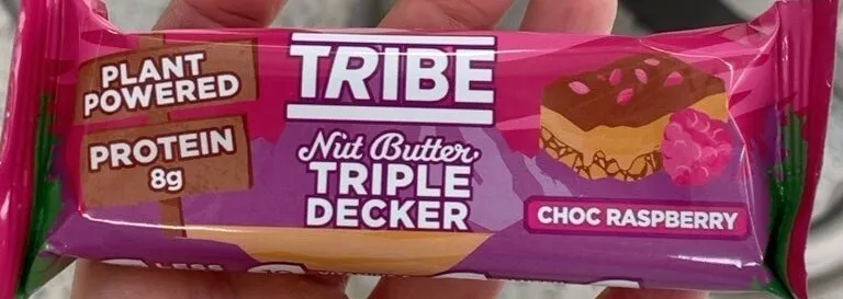Choc Raspberry Nut Butter Triple Decker