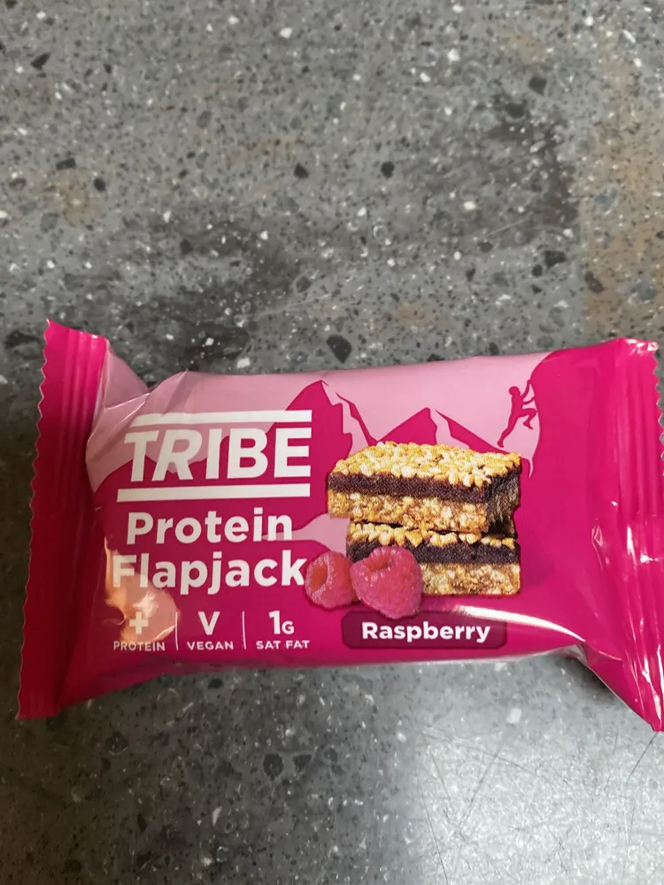 Raspberry Protein Flapjack