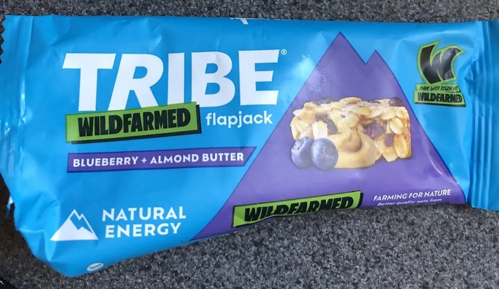 Blueberry + Almond Butter Flapjack