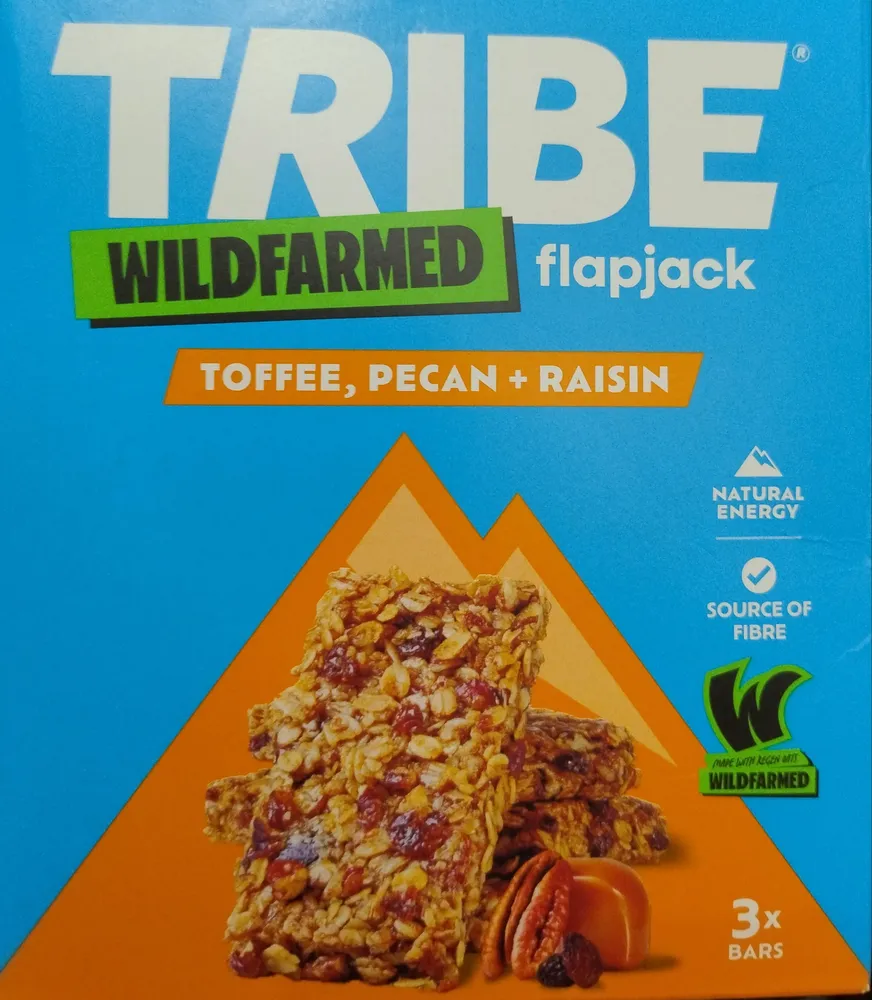 Toffee, Pecan + Raisin Wildfarmed Flapjack