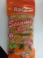 Sesame Bar With Orange Peel & Cinnamon