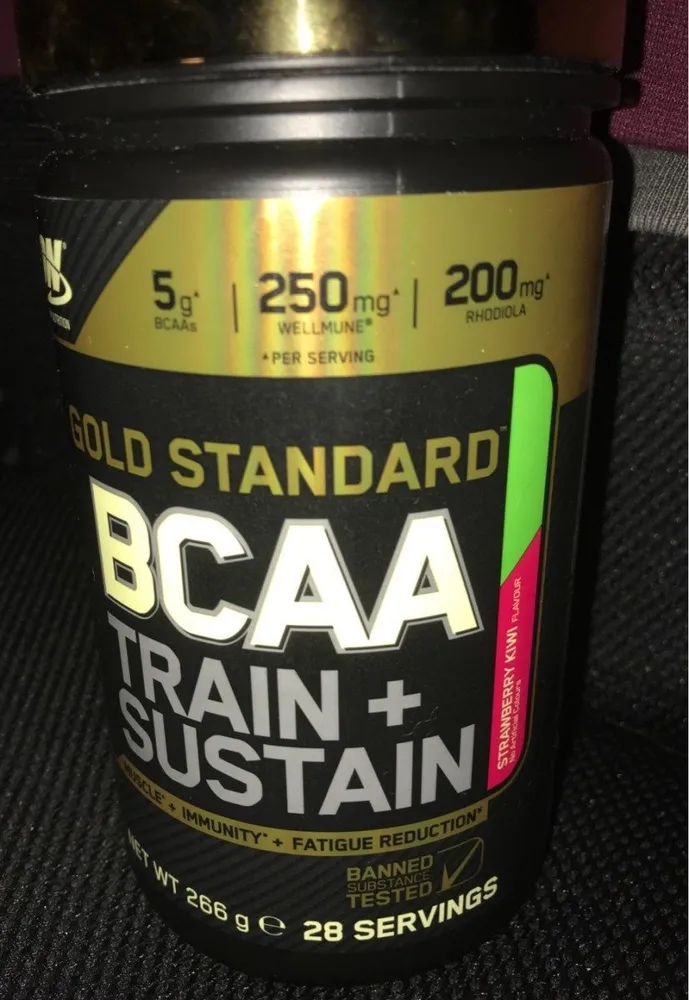 Gold standard - BCAA - Train + sustain