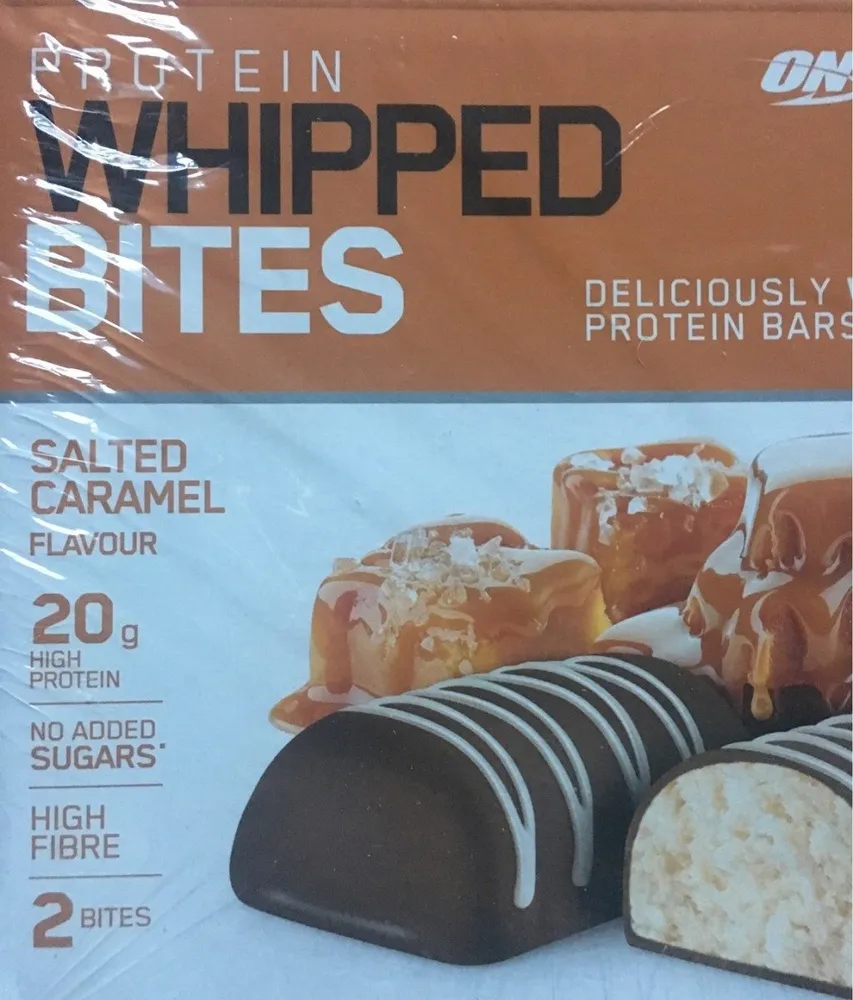 Protein whipped bites salted caramel