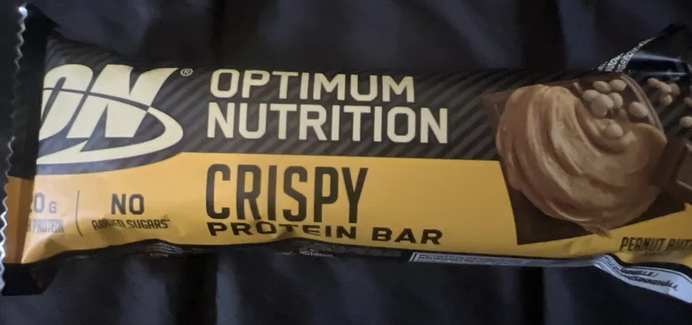 Peanut Butter Flavour Crispy Protein Bar
